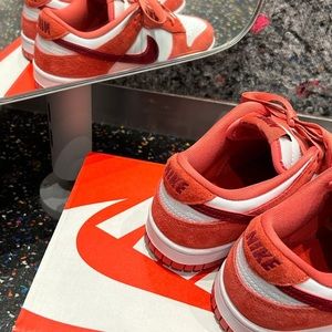 Nike dunk white brown ! ! !